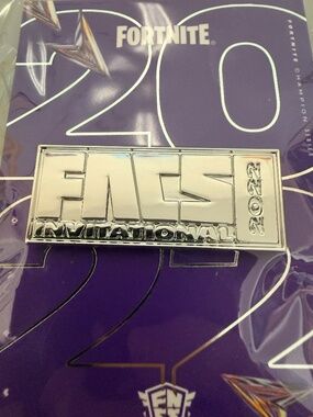 Epic Games Employee Exclusive FNCS Fortnite Collectible Pin
